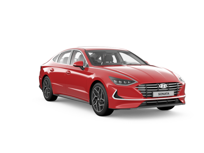 Hyundai Sonata Красный (Flame Red)