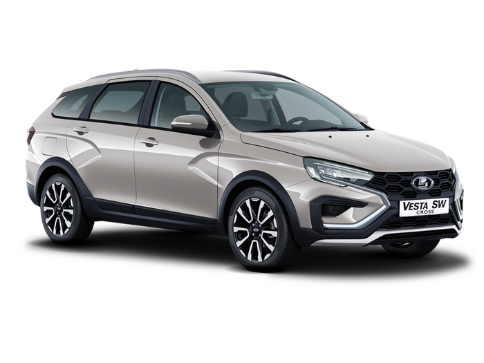 Lada Vesta SW Cross New Серебристый