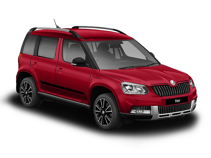Skoda Yeti Hockey Edition красный, металлик